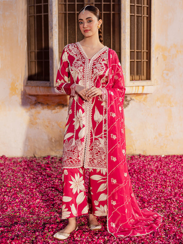 Mahnur | Gulzar Winter 25 | G - 11 by Mahnur - Designer Dress  - Type : Ladies Clothes - Available at Libayah - 100% Original 
