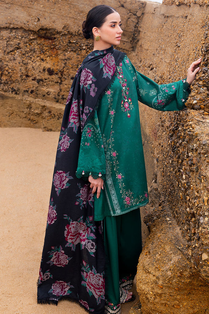 Cross Stitch | Cotton Satin 25 | GARLAND WHISPER by Cross Stitch - Designer Dress  - Type : Ladies Clothes - Available at Libayah - 100% Original 