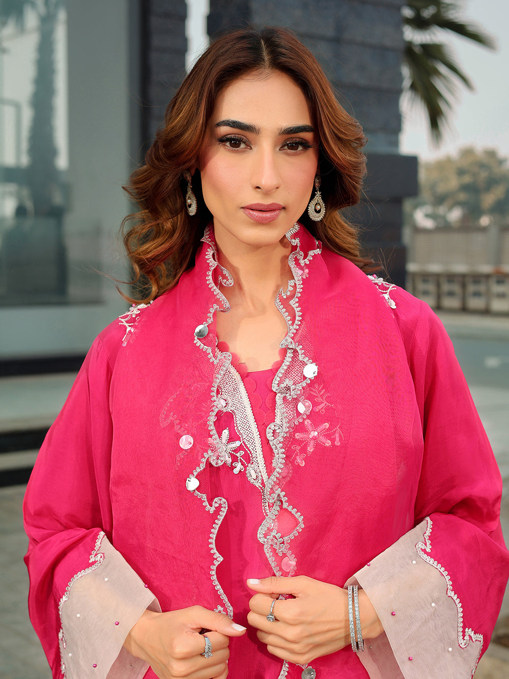 Ain | Raya Luxury Formals | AN-165 GARNET by Ain - Designer Dress  - Type : Ladies Clothes - Available at Libayah - 100% Original 