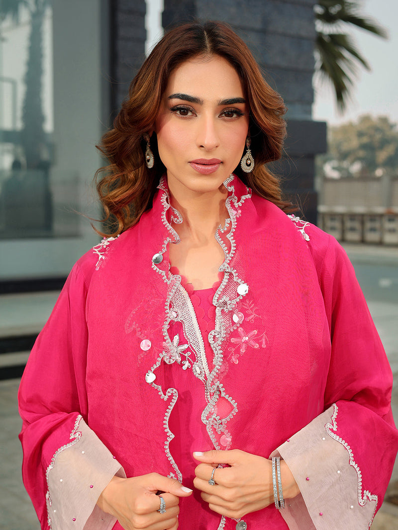 Ain | Raya Luxury Formals | AN-165 GARNET by Ain - Designer Dress  - Type : Ladies Clothes - Available at Libayah - 100% Original 