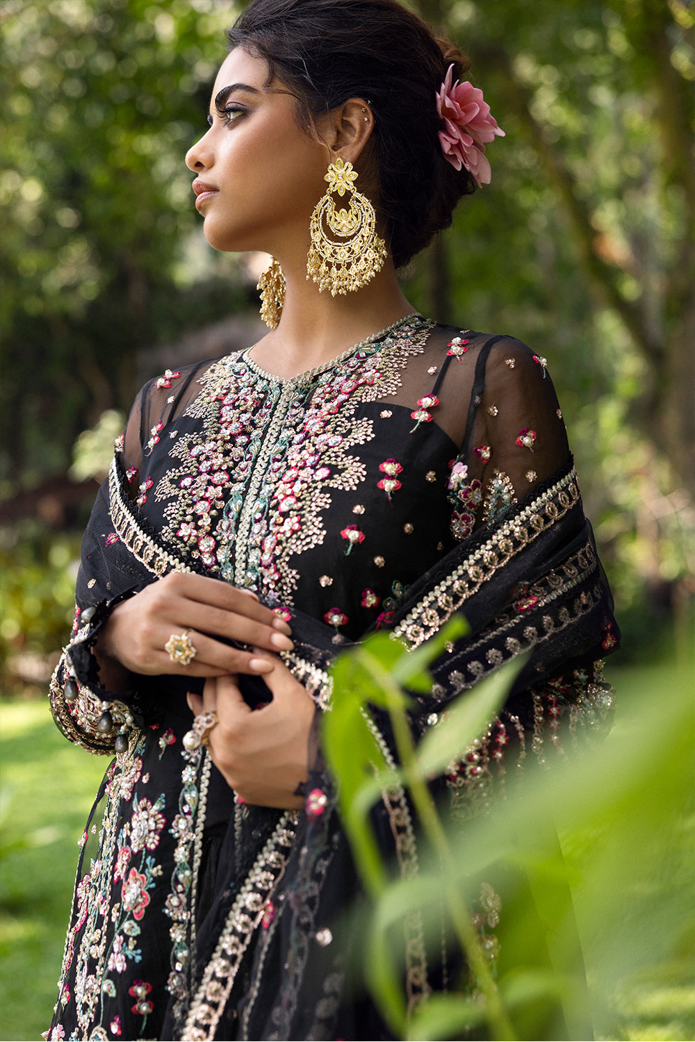 AVINA-SRF25-02 – authentic Pakistani wedding dress from the Saira Rizwan Wedding 2025 bridal collection for women in the UK.
