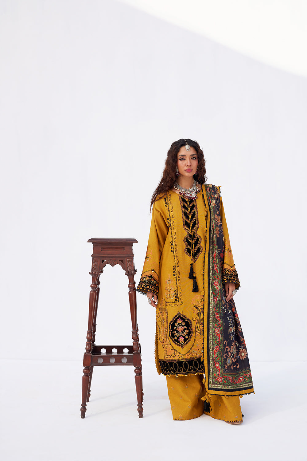 Saira Rizwan | Winter Khaddar 25 | ZARD-SRW25-03 by Saira Rizwan - Designer Dress  - Type : Ladies Clothes - Available at Libayah - 100% Original 
