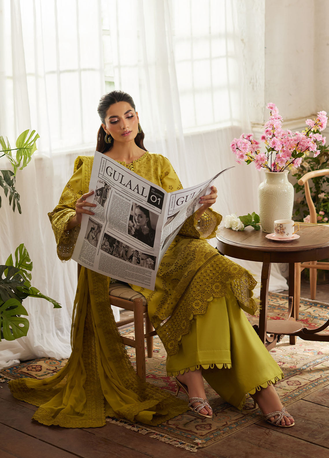Bin Ilyas | Carnival Summer Edit 25 | Aurelia by Gulaal - Designer Dress - Type: Ladies Clothes - Available at Libayah - 100% Original