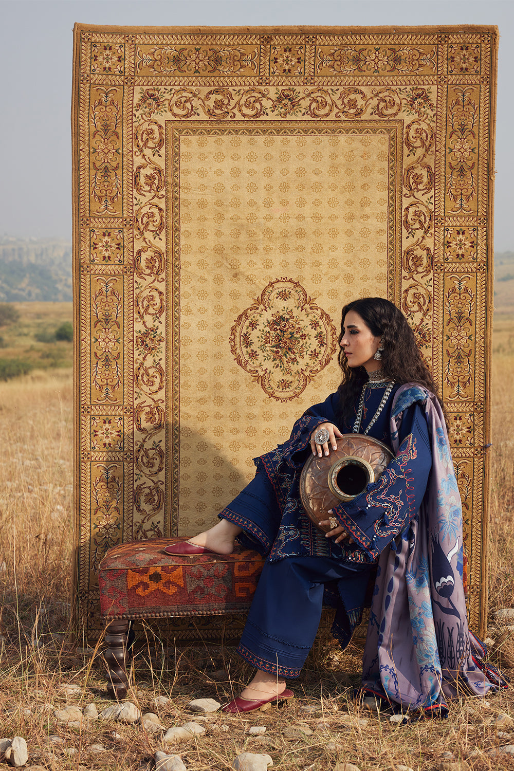 Saira Rizwan | Winter Khaddar 25 | MAHRUKH-SRW25-08 by Saira Rizwan - Designer Dress  - Type : Ladies Clothes - Available at Libayah - 100% Original 