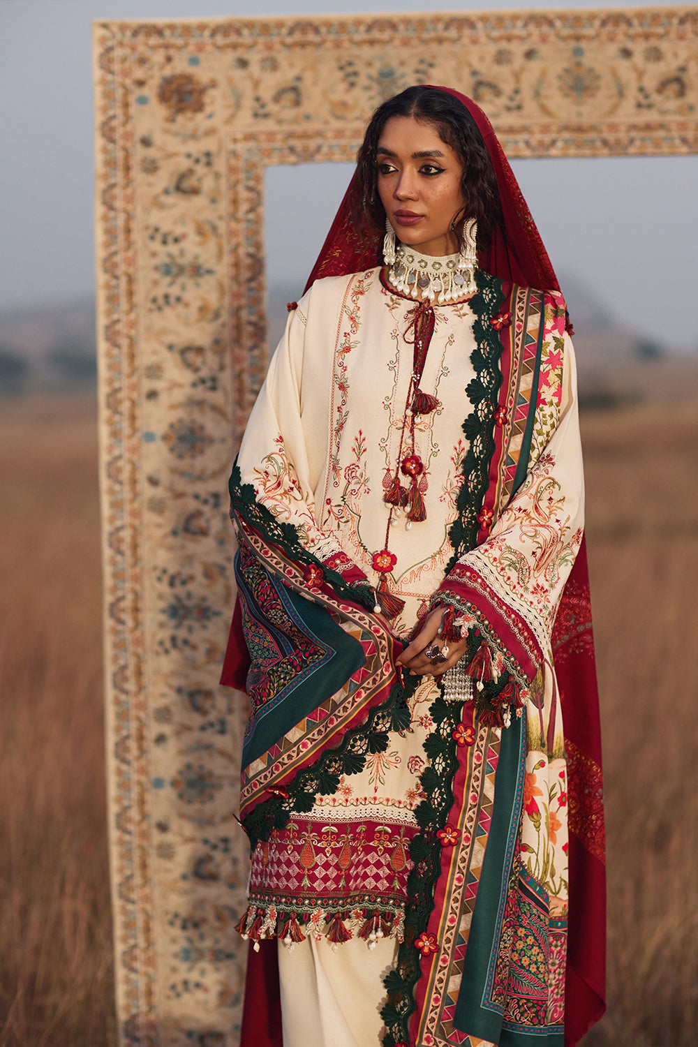 Saira Rizwan | Winter Khaddar 25 | IREM-SRW25-05 by Saira Rizwan - Designer Dress  - Type : Ladies Clothes - Available at Libayah - 100% Original 