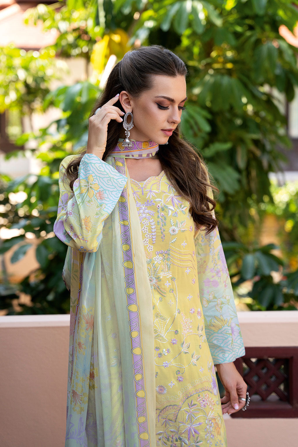 Ramsha | Ghazal Luxury Lawn | G-308 by Ramsha - Designer Dress - Type: Ladies Clothes - Available at Libayah - 100% Original