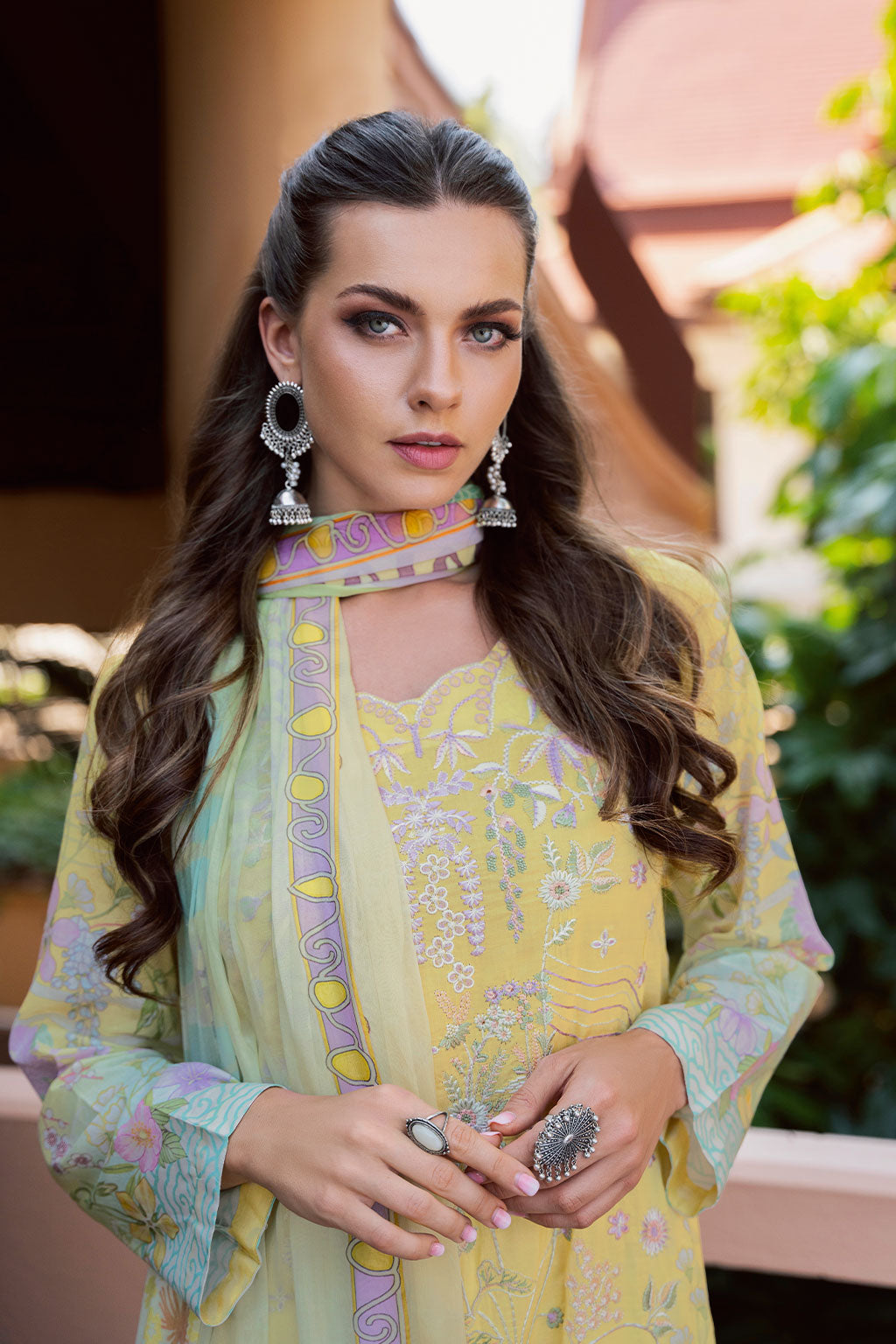 Ramsha | Ghazal Luxury Lawn | G-308 by Ramsha - Designer Dress - Type: Ladies Clothes - Available at Libayah - 100% Original