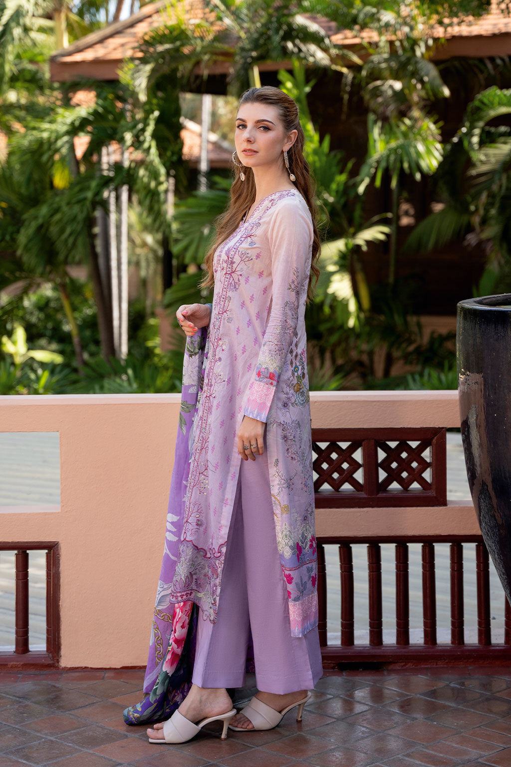 Ramsha | Ghazal Luxury Lawn | G-310 by Ramsha - Designer Dress - Type: Ladies Clothes - Available at Libayah - 100% Original