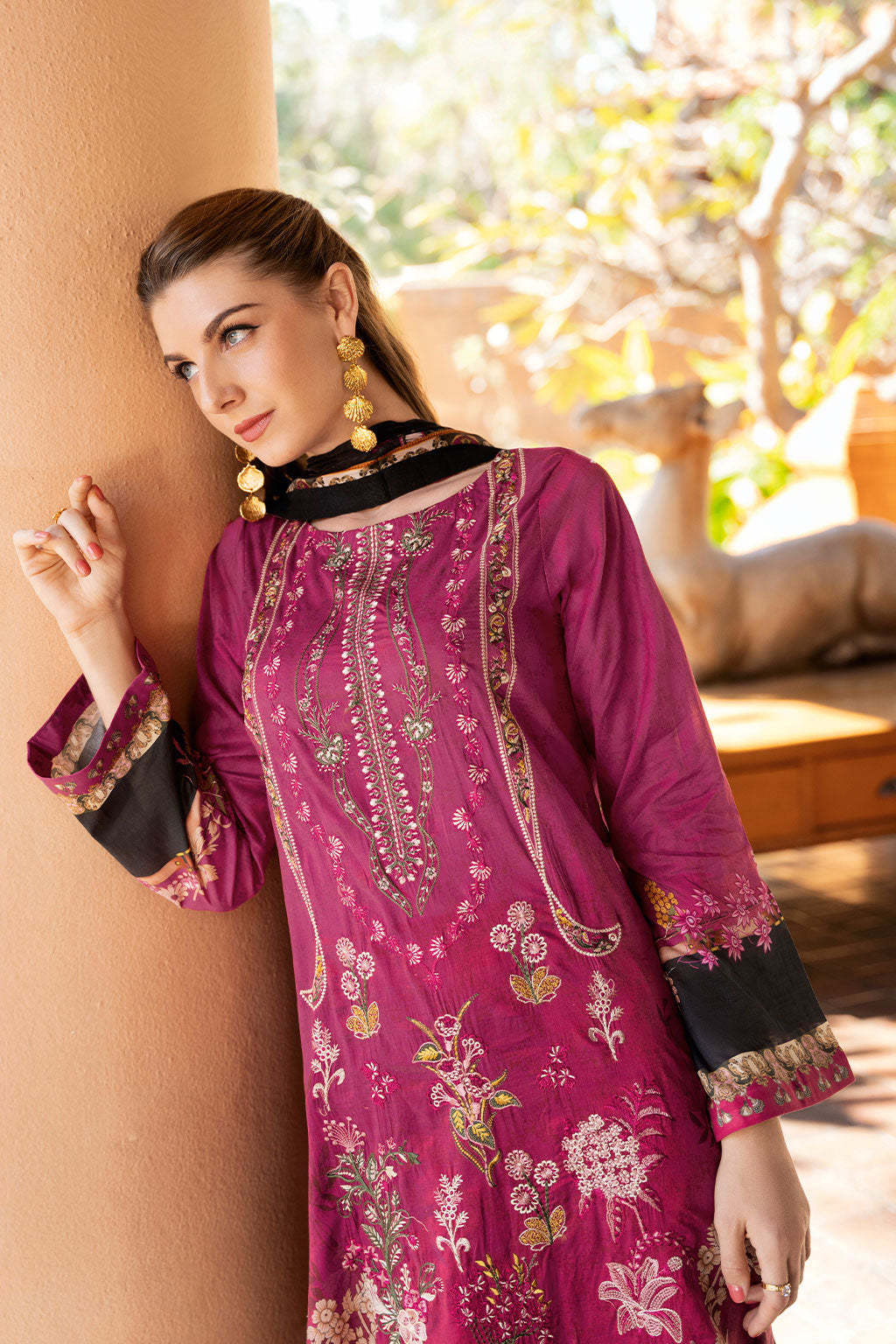 Ramsha | Ghazal Luxury Lawn | G-311 by Ramsha - Designer Dress - Type: Ladies Clothes - Available at Libayah - 100% Original
