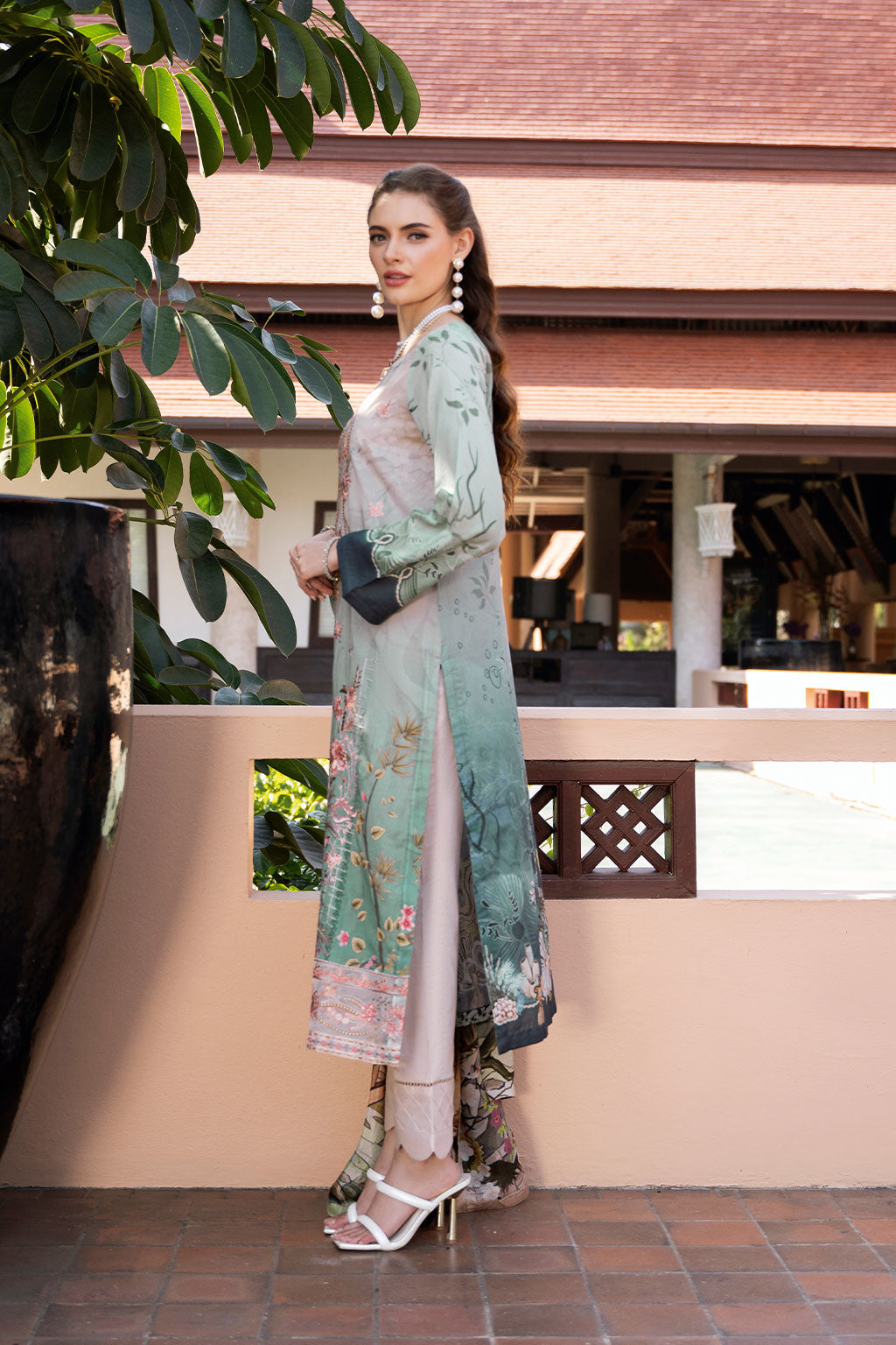 Ramsha | Ghazal Luxury Lawn | G-312 by Ramsha - Designer Dress - Type: Ladies Clothes - Available at Libayah - 100% Original