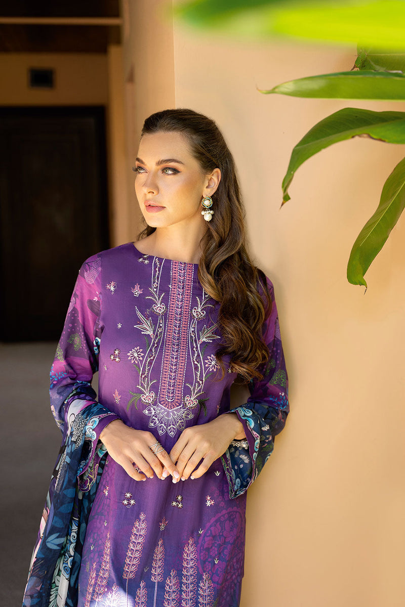 Ramsha | Ghazal Luxury Lawn | G-305 by Ramsha - Designer Dress - Type: Ladies Clothes - Available at Libayah - 100% Original