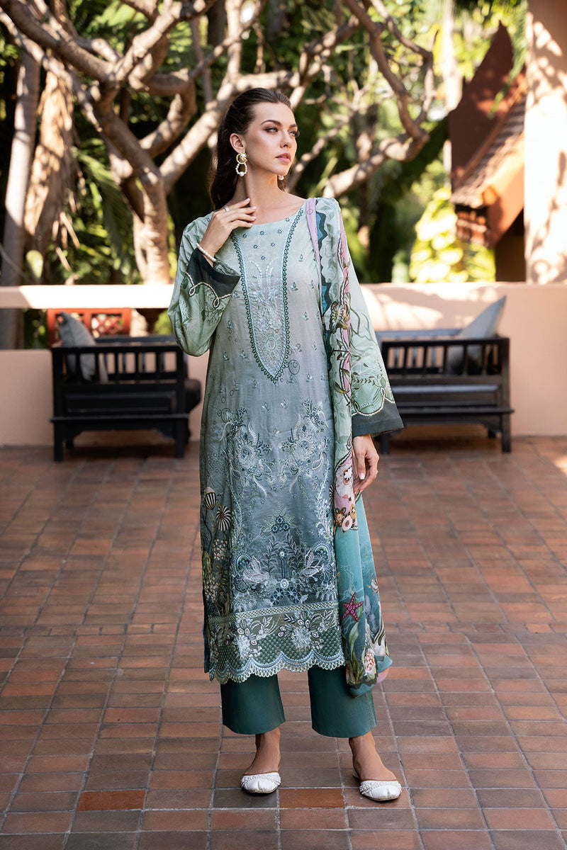 Ramsha | Ghazal Luxury Lawn | G-306 by Ramsha - Designer Dress - Type: Ladies Clothes - Available at Libayah - 100% Original