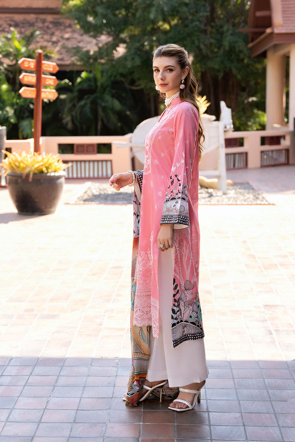 Ramsha | Ghazal Luxury Lawn | G-307 by Ramsha - Designer Dress - Type: Ladies Clothes - Available at Libayah - 100% Original