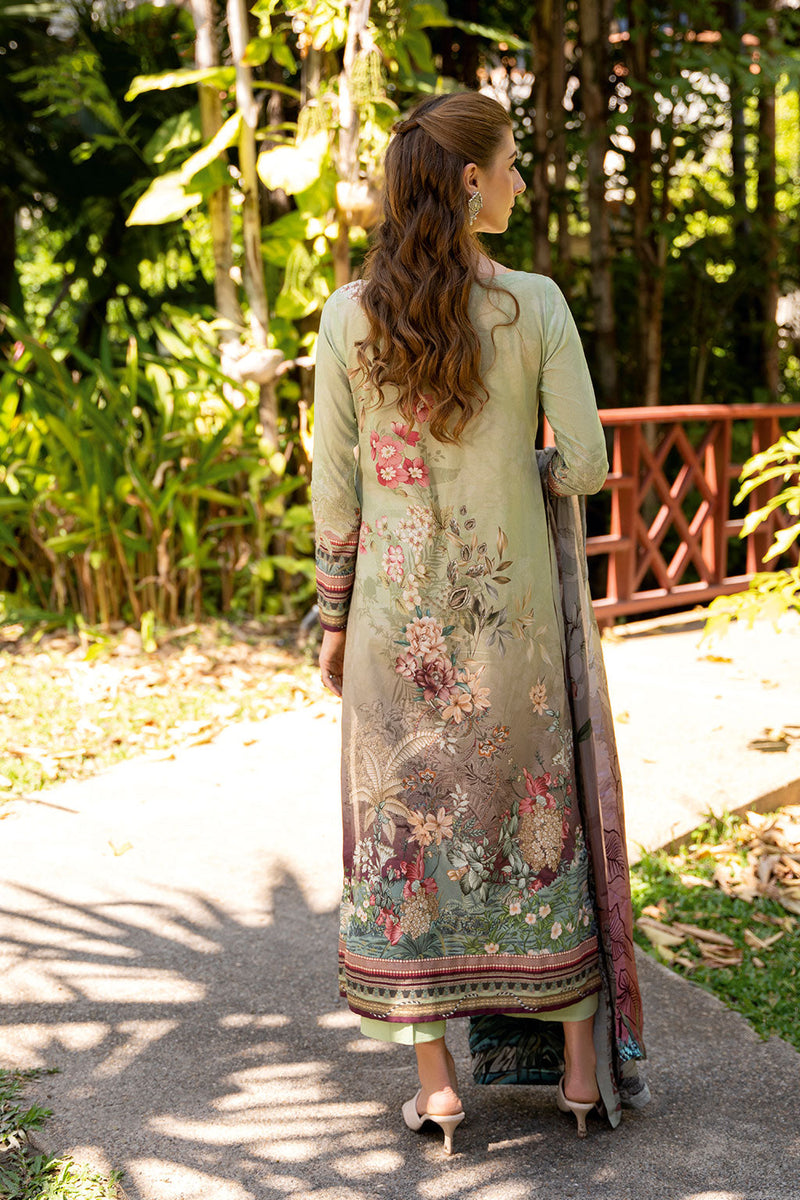 Ramsha | Ghazal Luxury Lawn | G-304 by Ramsha - Designer Dress - Type: Ladies Clothes - Available at Libayah - 100% Original