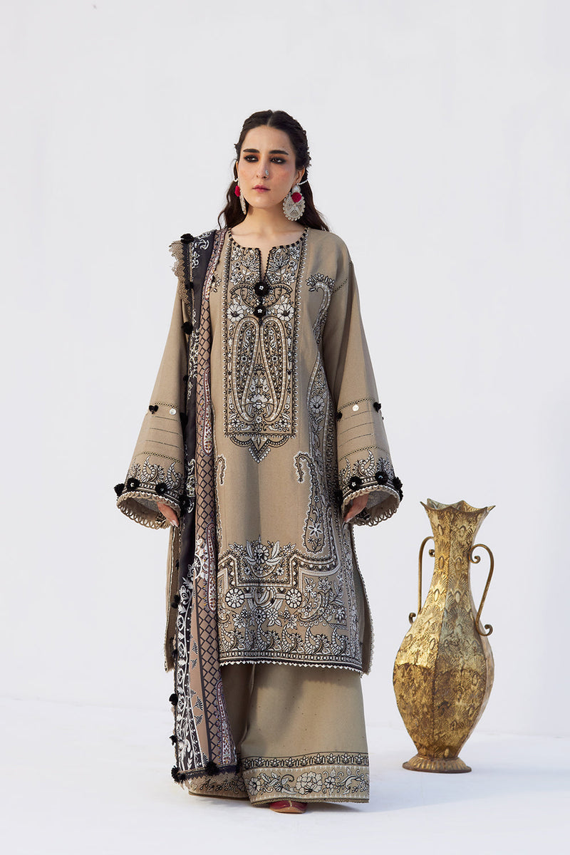 Saira Rizwan | Winter Khaddar 25 | RUKH-SRW25-02 by Saira Rizwan - Designer Dress  - Type : Ladies Clothes - Available at Libayah - 100% Original 