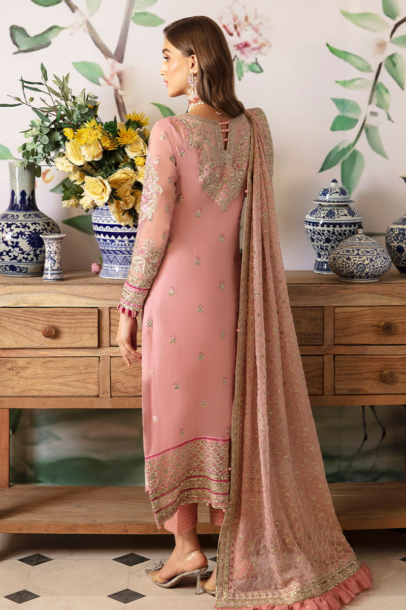 Gulaal | Embroidered Chiffon 24 | Viviana by Gulaal - Designer Dress - Type: Formal - Available at Libayah - 100% Original