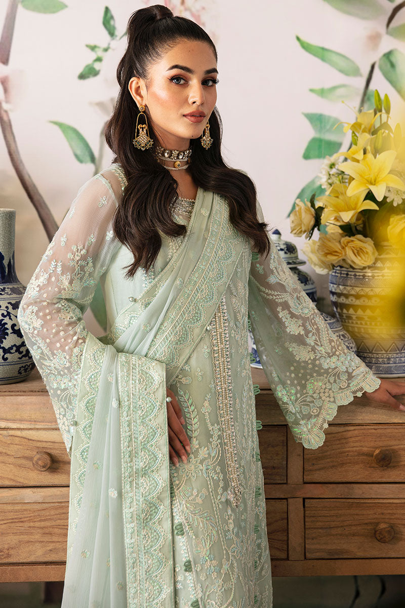 Gulaal | Embroidered Chiffon 24 | Jade by Gulaal - Designer Dress - Type: Formal - Available at Libayah - 100% Original