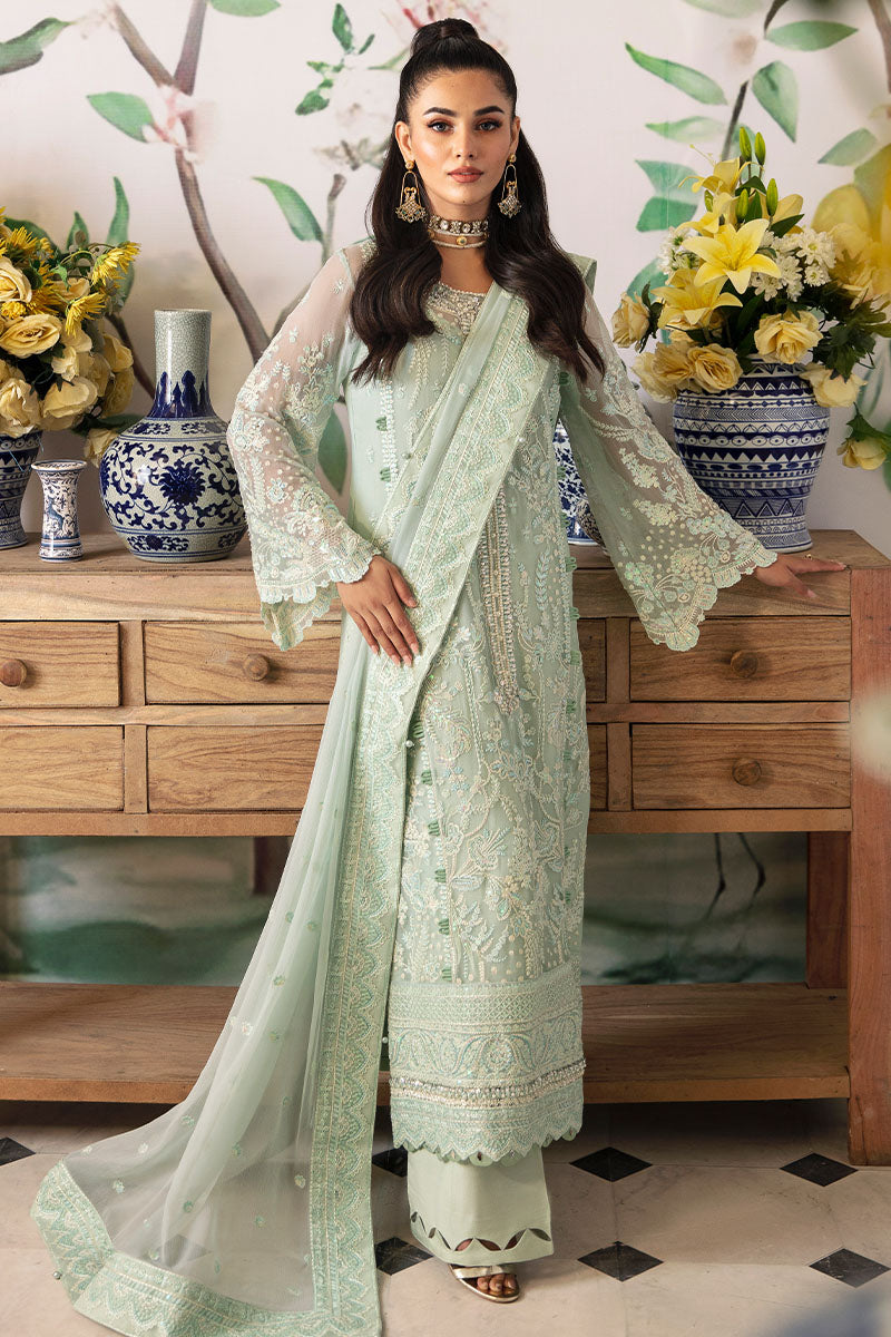 Gulaal | Embroidered Chiffon 24 | Jade by Gulaal - Designer Dress - Type: Formal - Available at Libayah - 100% Original