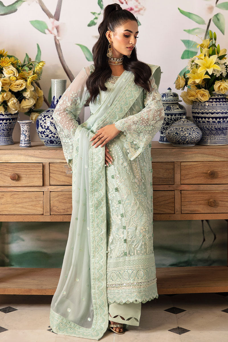 Gulaal | Embroidered Chiffon 24 | Jade by Gulaal - Designer Dress - Type: Formal - Available at Libayah - 100% Original