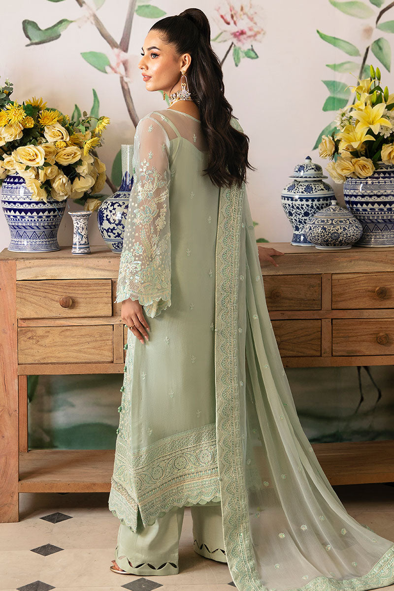 Gulaal | Embroidered Chiffon 24 | Jade by Gulaal - Designer Dress - Type: Formal - Available at Libayah - 100% Original