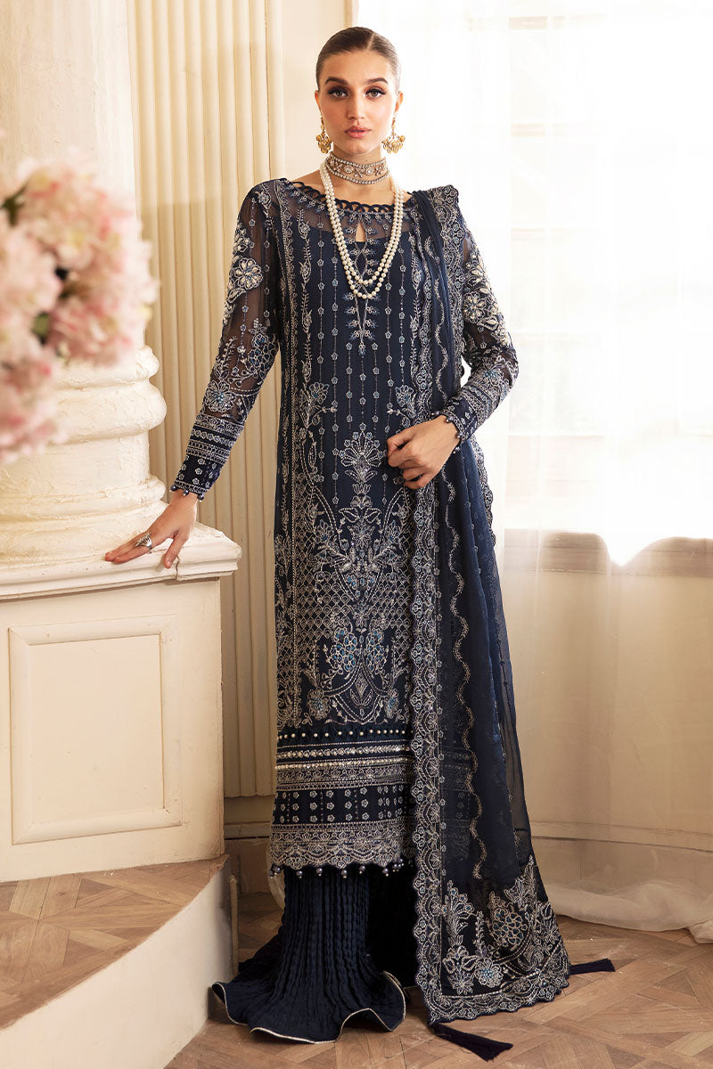 Gulaal | Embroidered Chiffon 24 | Evara by Gulaal - Designer Dress - Type: Formal - Available at Libayah - 100% Original