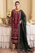Gulaal | Embroidered Chiffon 24 | Blanca by Gulaal - Designer Dress - Type: Formal - Available at Libayah - 100% Original
