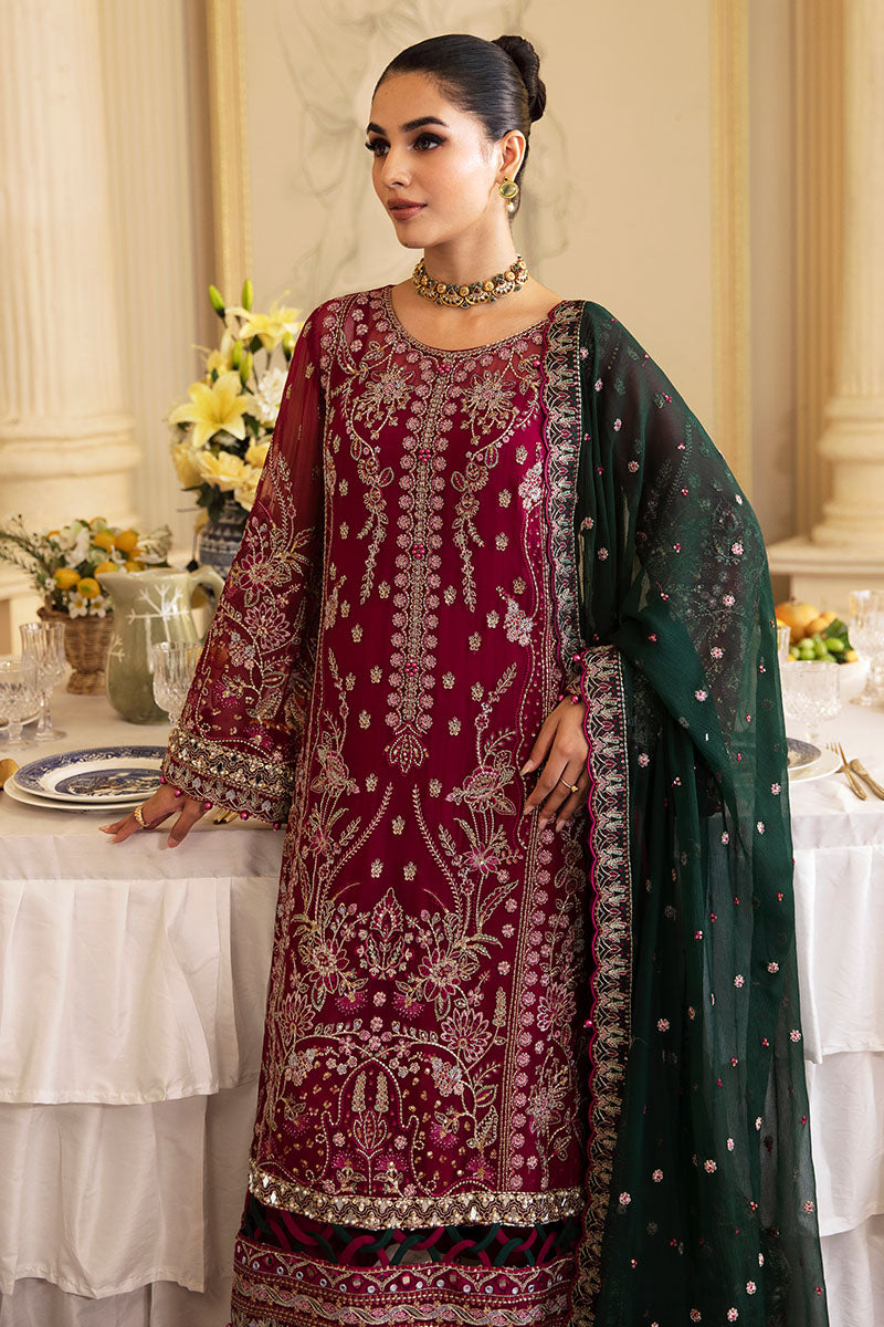 Gulaal | Embroidered Chiffon 24 | Blanca by Gulaal - Designer Dress - Type: Formal - Available at Libayah - 100% Original