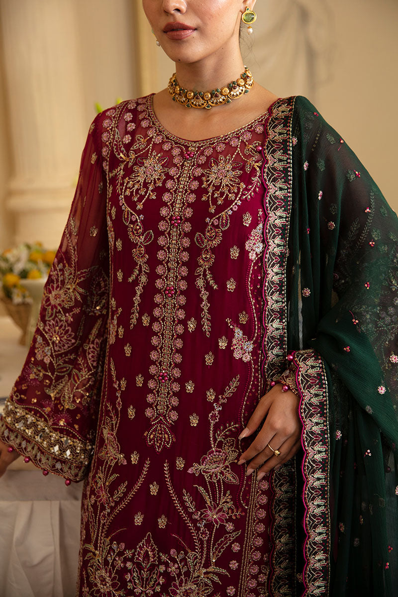 Gulaal | Embroidered Chiffon 24 | Blanca by Gulaal - Designer Dress - Type: Formal - Available at Libayah - 100% Original