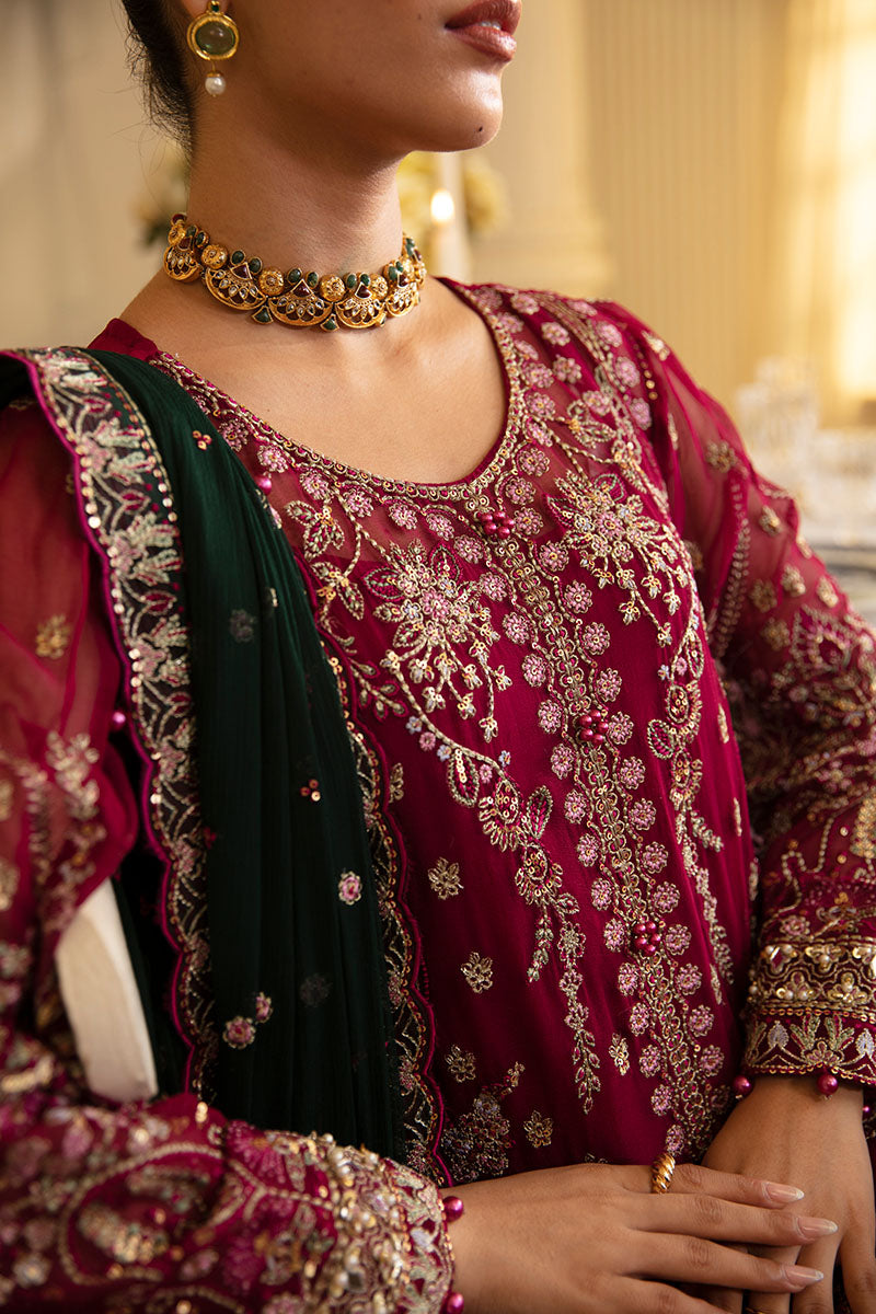 Gulaal | Embroidered Chiffon 24 | Blanca by Gulaal - Designer Dress - Type: Formal - Available at Libayah - 100% Original