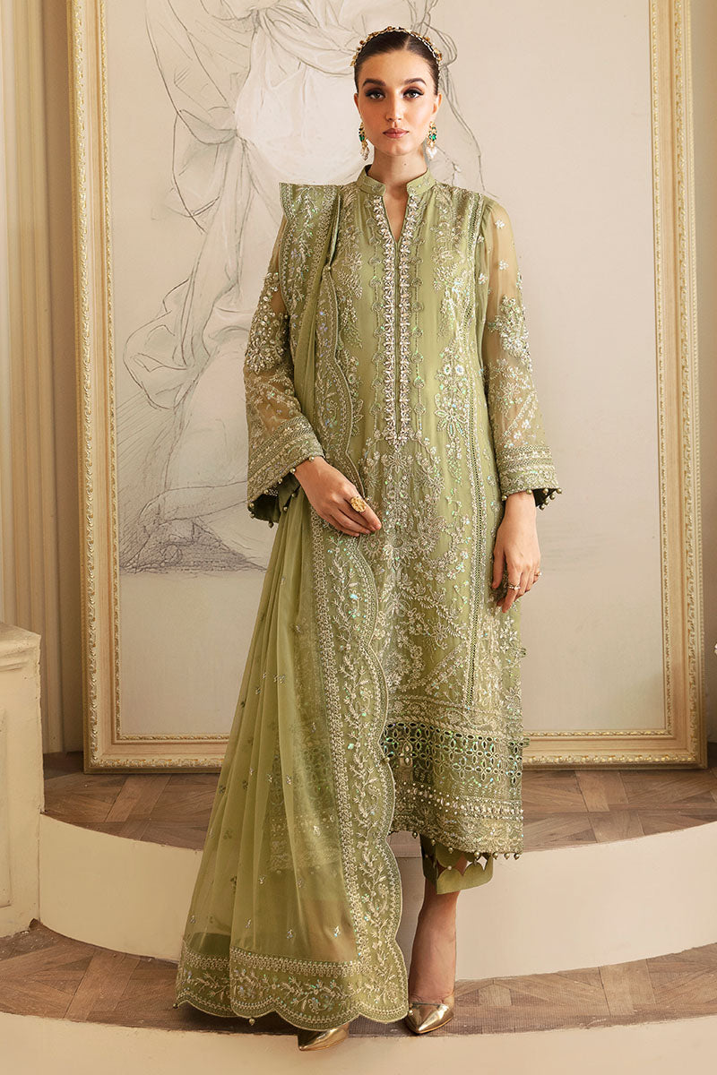 Gulaal | Embroidered Chiffon 24 | Almendra by Gulaal - Designer Dress - Type: Formal - Available at Libayah - 100% Original