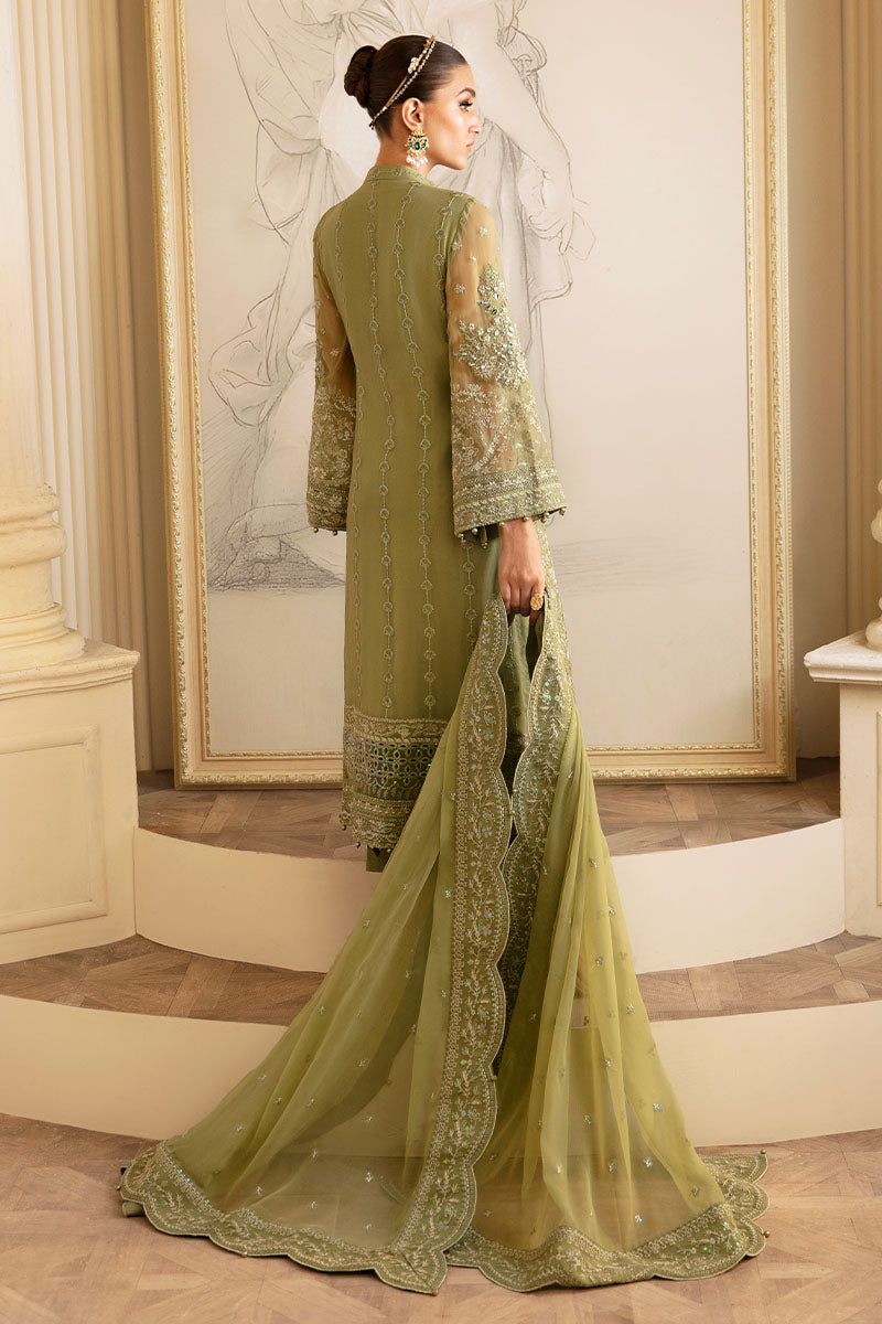 Gulaal | Embroidered Chiffon 24 | Almendra by Gulaal - Designer Dress - Type: Formal - Available at Libayah - 100% Original
