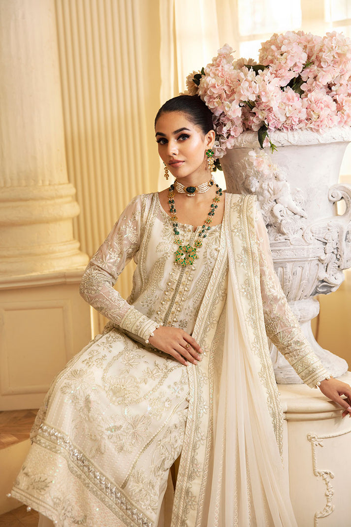 Gulaal | Embroidered Chiffon 24 | Delphine by Gulaal - Designer Dress - Type: Formal - Available at Libayah - 100% Original