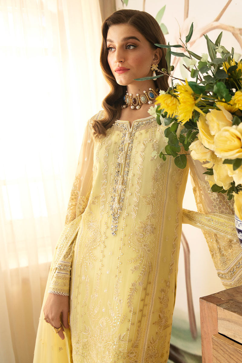 Gulaal | Embroidered Chiffon 24 | Estrella by Gulaal - Designer Dress - Type: Formal - Available at Libayah - 100% Original