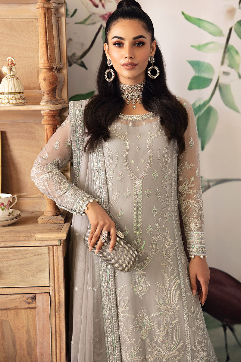 Gulaal | Embroidered Chiffon 24 | Aubrey by Gulaal - Designer Dress - Type: Formal - Available at Libayah - 100% Original