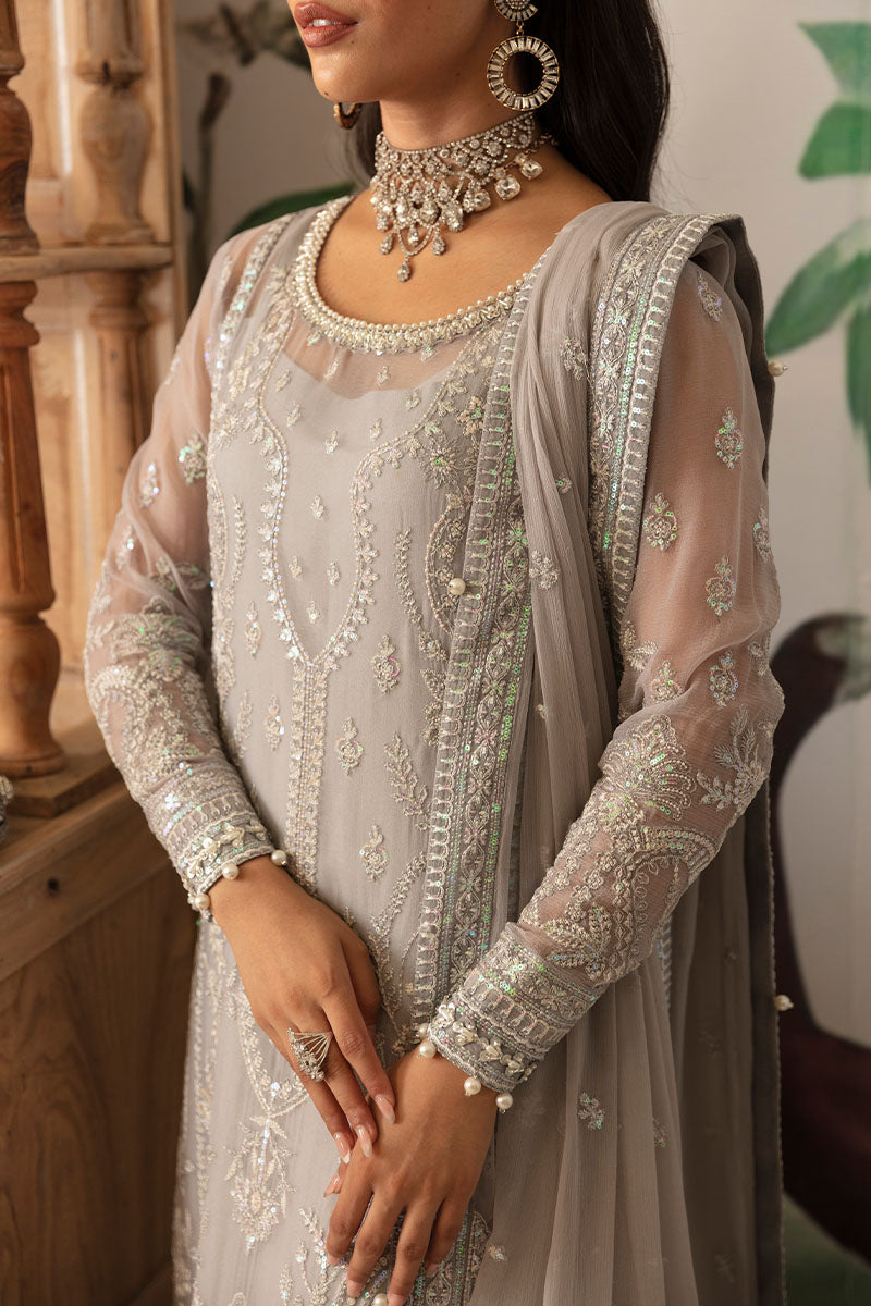 Gulaal | Embroidered Chiffon 24 | Aubrey by Gulaal - Designer Dress - Type: Formal - Available at Libayah - 100% Original