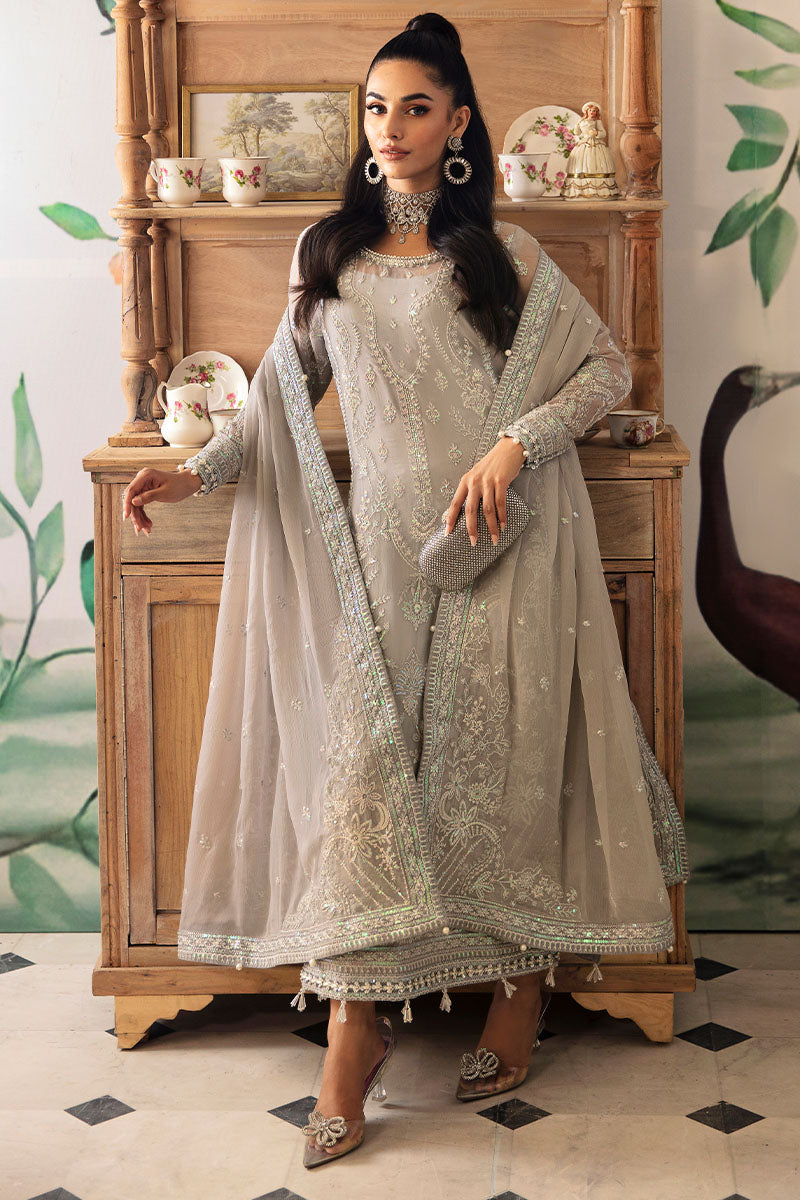 Gulaal | Embroidered Chiffon 24 | Aubrey by Gulaal - Designer Dress - Type: Formal - Available at Libayah - 100% Original