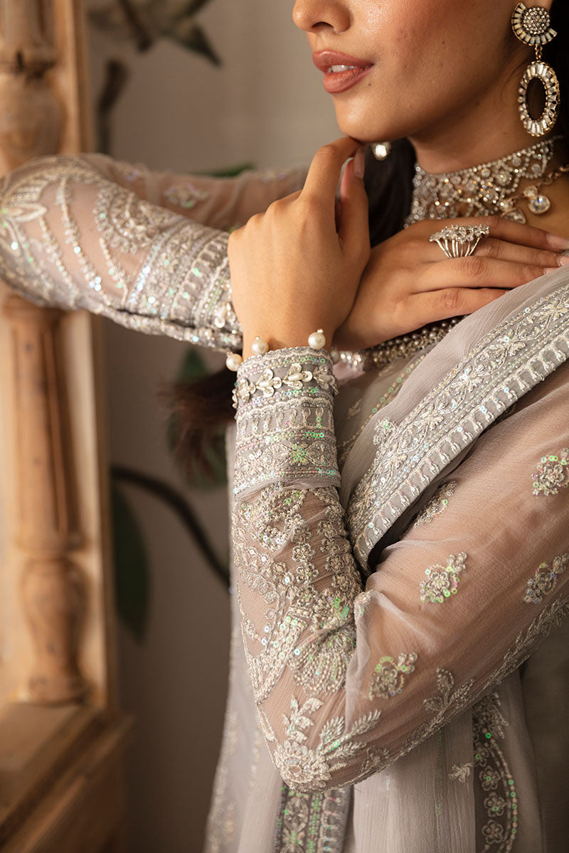 Gulaal | Embroidered Chiffon 24 | Aubrey by Gulaal - Designer Dress - Type: Formal - Available at Libayah - 100% Original