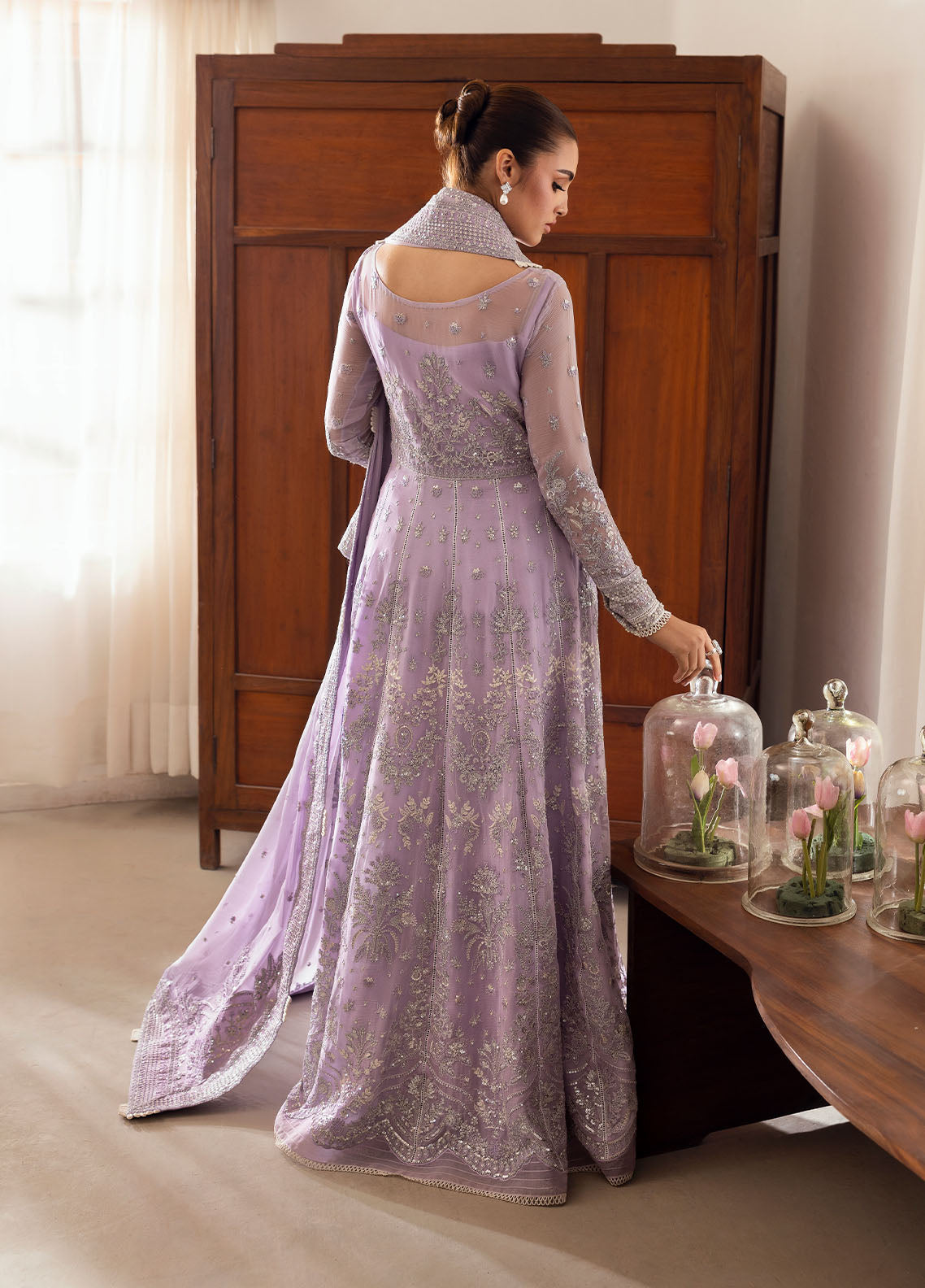 Gulaal | Reverie Embroidered Chiffon | PAREESA by Gulaal - Designer Dress - Type: Ladies Clothes - Available at Libayah - 100% Original