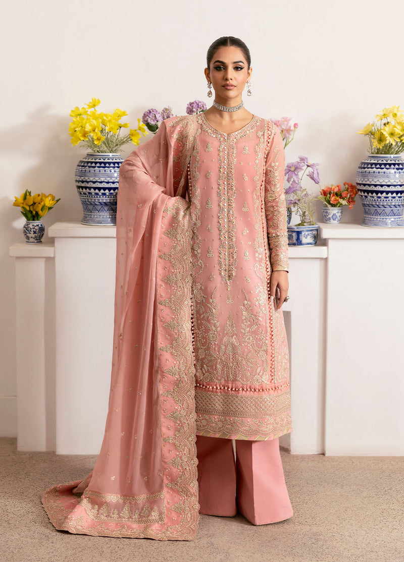 Gulaal | Reverie Embroidered Chiffon | CORALYN by Gulaal - Designer Dress - Type: Ladies Clothes - Available at Libayah - 100% Original
