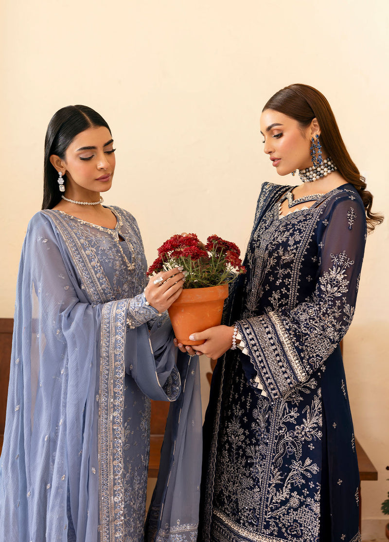 Gulaal | Reverie Embroidered Chiffon | MEHER by Gulaal - Designer Dress - Type: Ladies Clothes - Available at Libayah - 100% Original