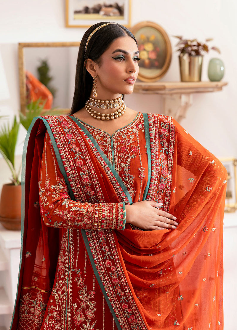 Gulaal | Reverie Embroidered Chiffon | ZARNA by Gulaal - Designer Dress - Type: Ladies Clothes - Available at Libayah - 100% Original
