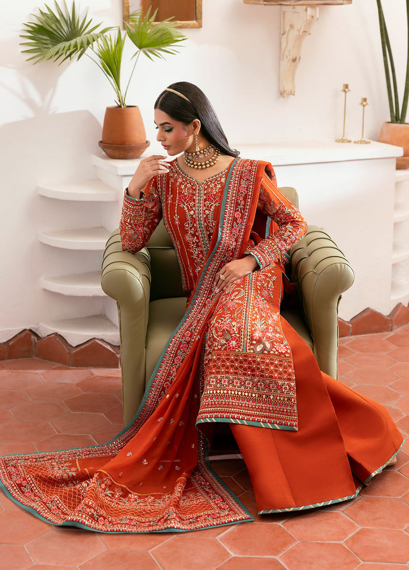 Gulaal | Reverie Embroidered Chiffon | ZARNA by Gulaal - Designer Dress - Type: Ladies Clothes - Available at Libayah - 100% Original