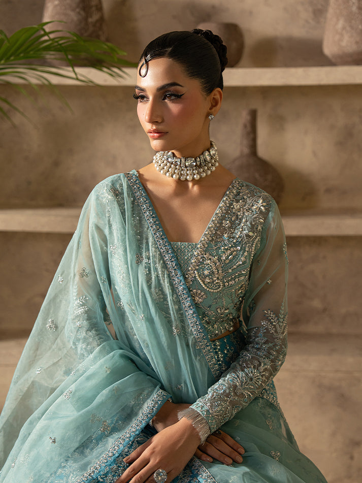 ELARIA – authentic Pakistani formal dress from the Gulaal Azira Luxury Formals collection for women in the UK.