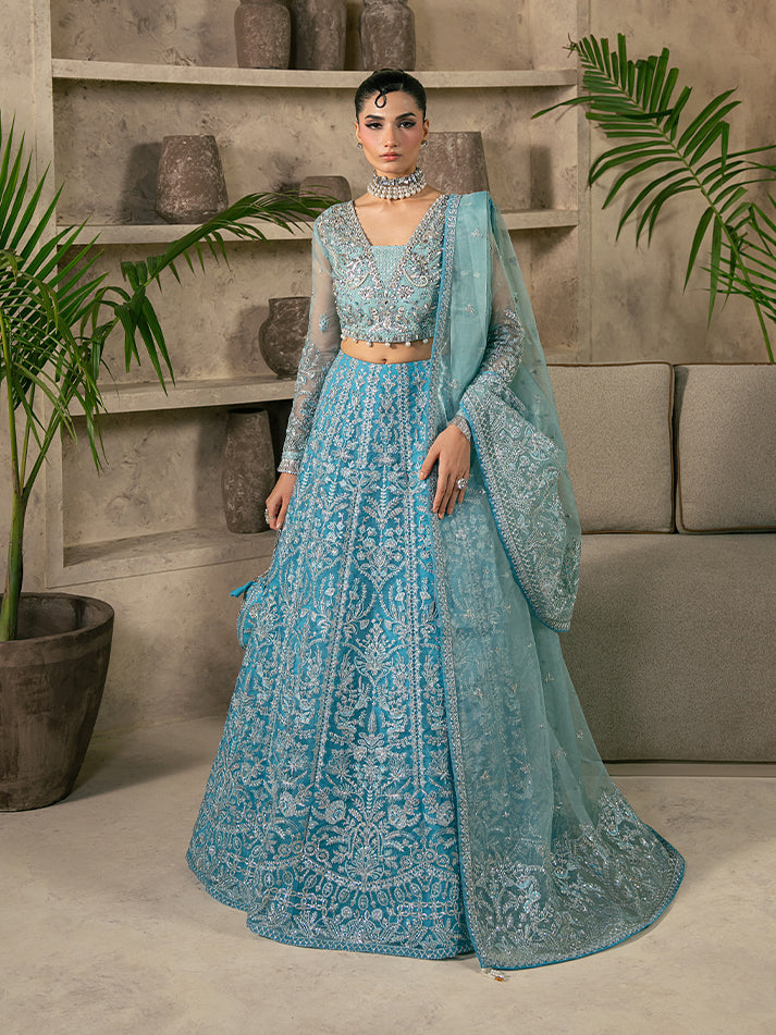 ELARIA – authentic Pakistani formal dress from the Gulaal Azira Luxury Formals collection for women in the UK.