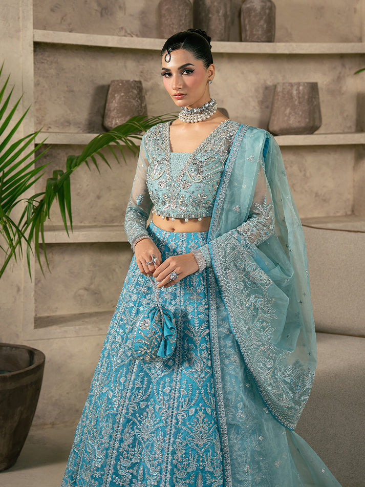 ELARIA – authentic Pakistani formal dress from the Gulaal Azira Luxury Formals collection for women in the UK.