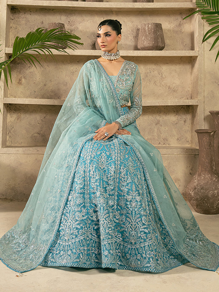 ELARIA – authentic Pakistani formal dress from the Gulaal Azira Luxury Formals collection for women in the UK.