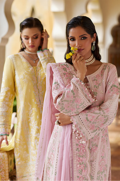 Gulaal | Luxury Lawn 25 | Magnolia by Gulaal - Designer Dress - Type: Ladies Clothes - Available at Libayah - 100% Original