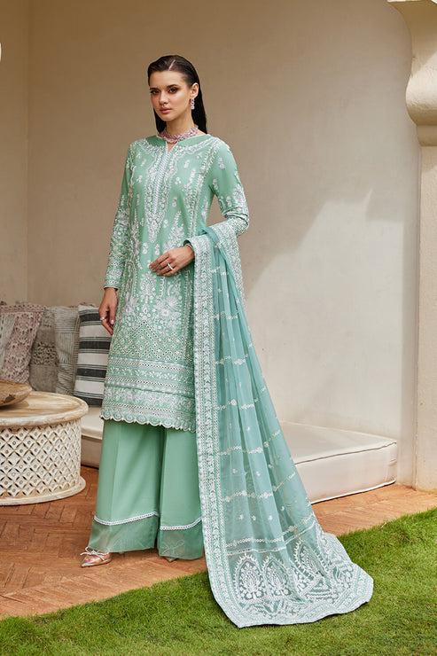 Gulaal | Luxury Lawn 25 | Freesia by Gulaal - Designer Dress - Type: Ladies Clothes - Available at Libayah - 100% Original