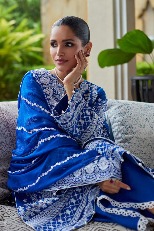 Gulaal | Luxury Lawn 25 | Cynara by Gulaal - Designer Dress - Type: Ladies Clothes - Available at Libayah - 100% Original