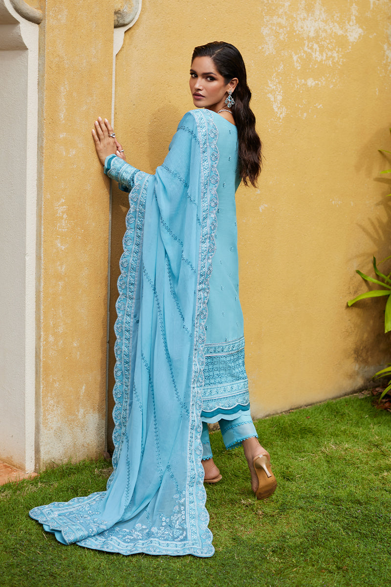 Gulaal | Luxury Lawn 25 | Dhalia by Gulaal - Designer Dress - Type: Ladies Clothes - Available at Libayah - 100% Original